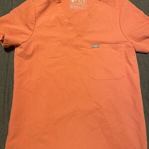 FIGS coral scrub Shirt